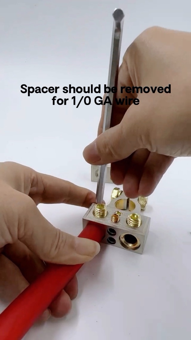 ZBSJAKU Battery Terminal Connector 0/4/8 or 10 Gauge Battery